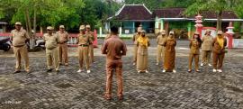Apel Pagi Kalurahan Ngipak : Lurah Tekankan Keteladanan Pajak